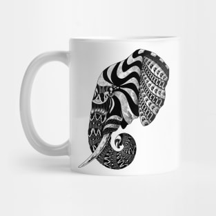 Elephant Ornate Mug